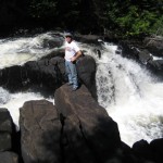 Waterfall on the Petawawa river